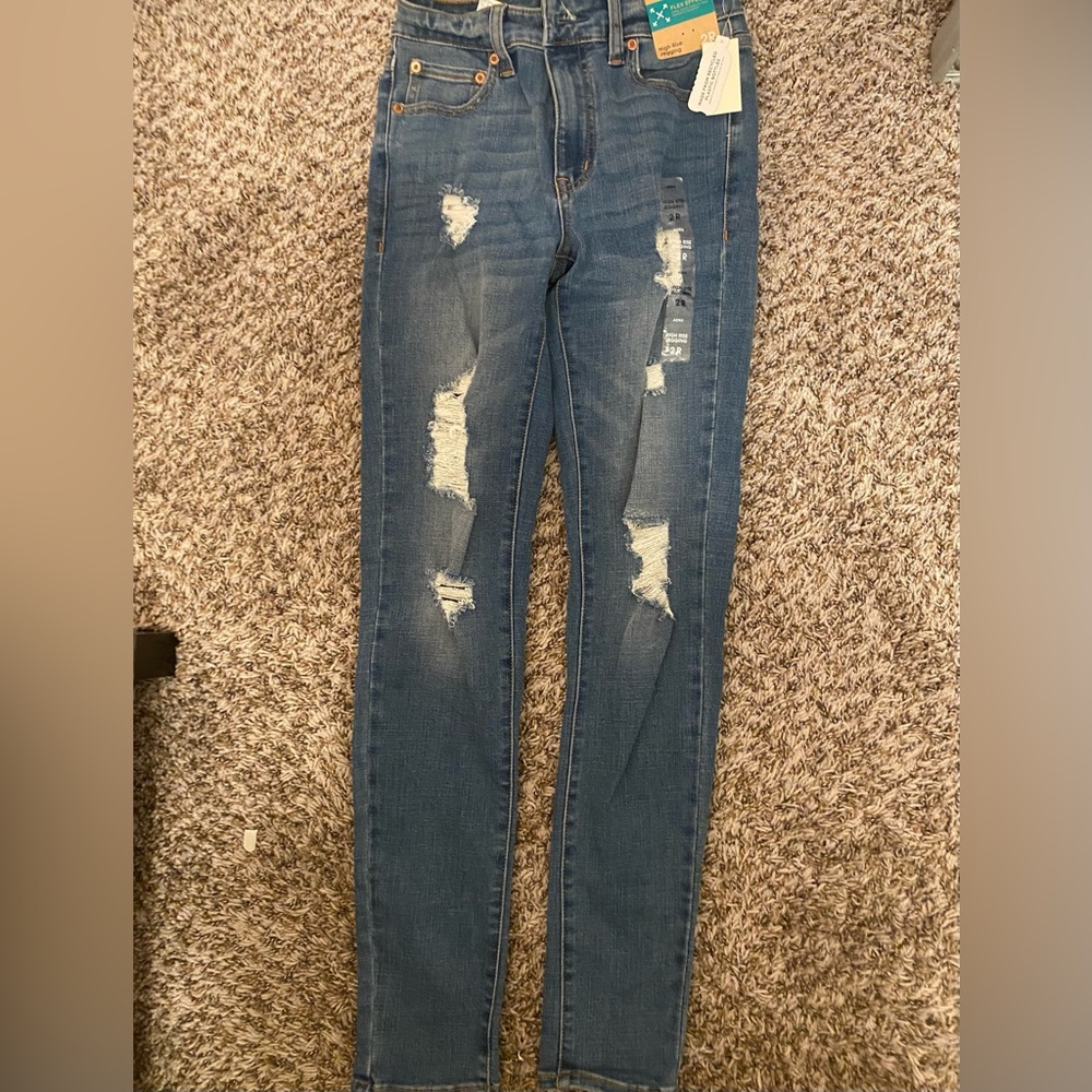 AEROPOSTALE HIGH RISE JEGGINGS - Picture 3 of 4